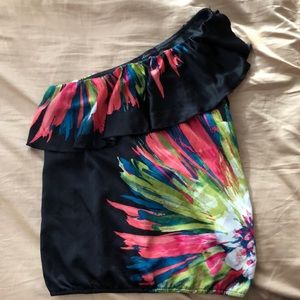 Silky Colorful Blouse